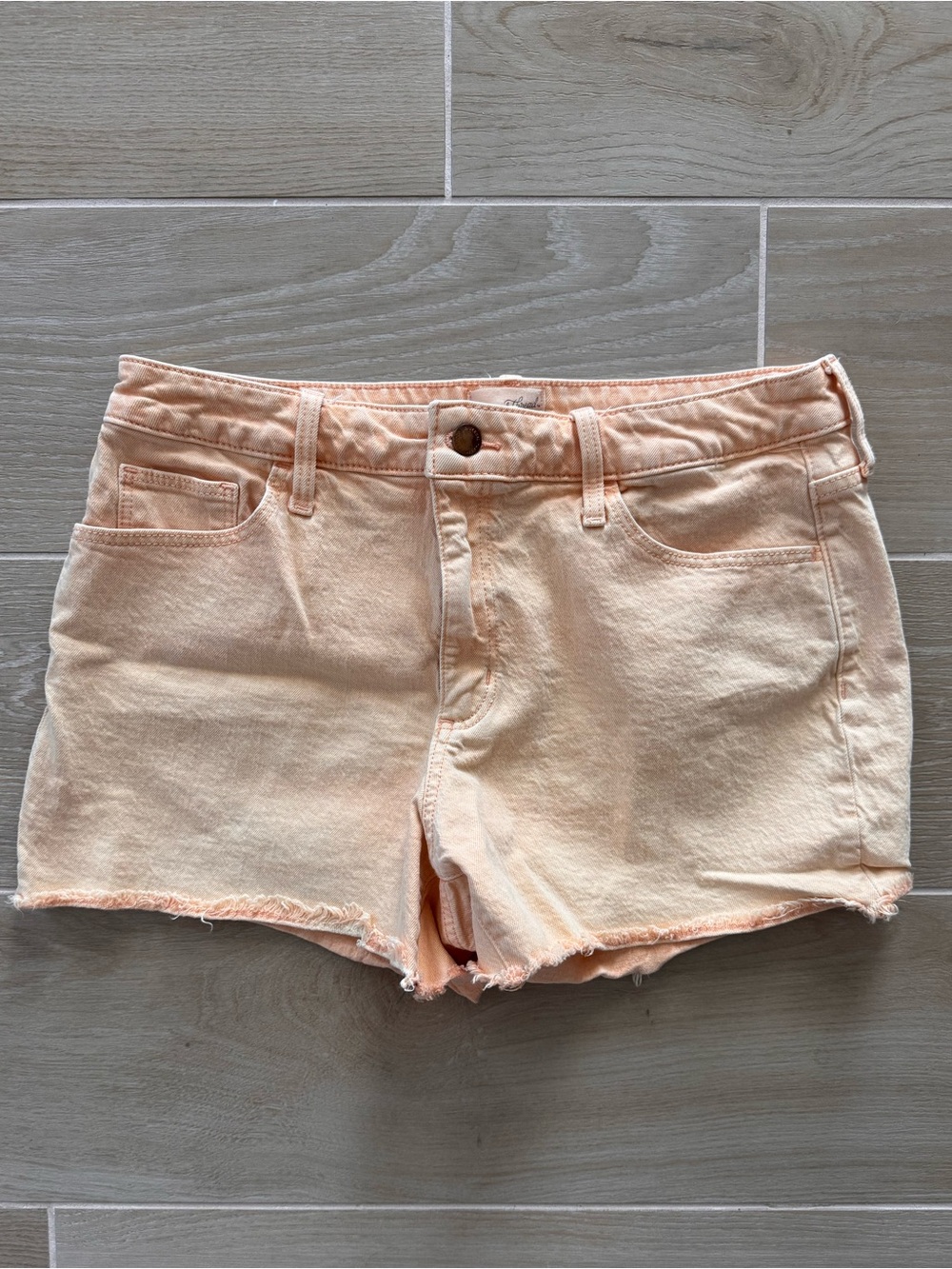 Universal Thread Peach Denim Cutoff Shorts